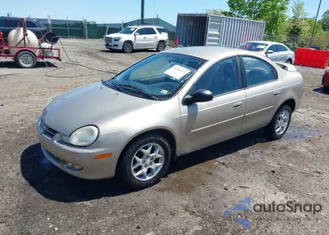 2002 Dodge Neon Sxt z USA, uszkodzony, nr VIN 1B3ES56C22D648709
